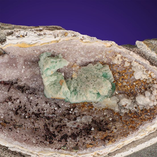 Fluorite-Juchem Quarry | Idar-Oberstein | Birkenfeld | Rhineland-Palatinate | Germany